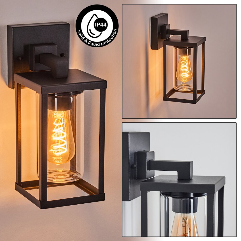 Avete vägglampa utomhus Svart, 1-ljuskällor main product photo