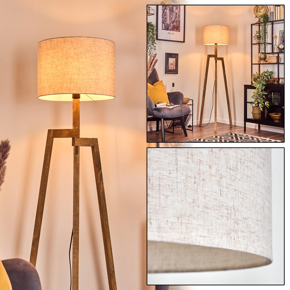 Bassagoda Golvlampa, Läslampa Naturfärger, 1-ljuskällor main product photo