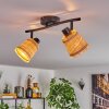 Lindberg Taklampa Svart, 2-ljuskällor