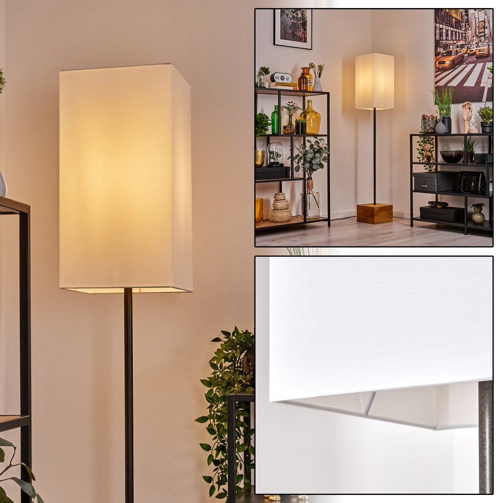Geneva Golvlampa Naturfärger, Svart, 1-ljuskällor main product photo