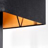 Geneva Golvlampa Naturfärger, Svart, 1-ljuskällor