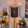 Geneva Golvlampa Naturfärger, Svart, 1-ljuskällor
