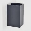 Hoods vägglampa utomhus, Up & Down Lampa, Vägglampa LED Antracit, 1-ljuskällor