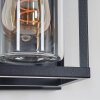 Portalis vägglampa utomhus Svart, 1-ljuskällor