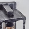 Portalis vägglampa utomhus Svart, Silver, 1-ljuskällor