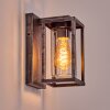 Portalis vägglampa utomhus Svart, Silver, 1-ljuskällor