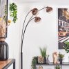 Koyoto Golvlampa Svart, 3-ljuskällor