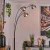 Gastor Golvlampa Svart, 3-ljuskällor