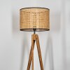 Ramila Golvlampa, Läslampa Naturfärger, Svart, 1-ljuskällor