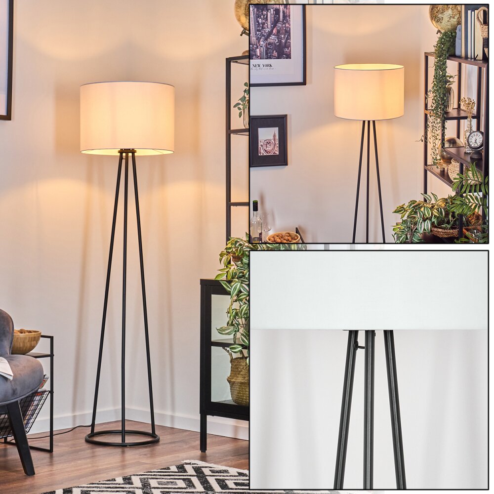Bassagoda Golvlampa, Läslampa Svart, 1-ljuskällor main product photo