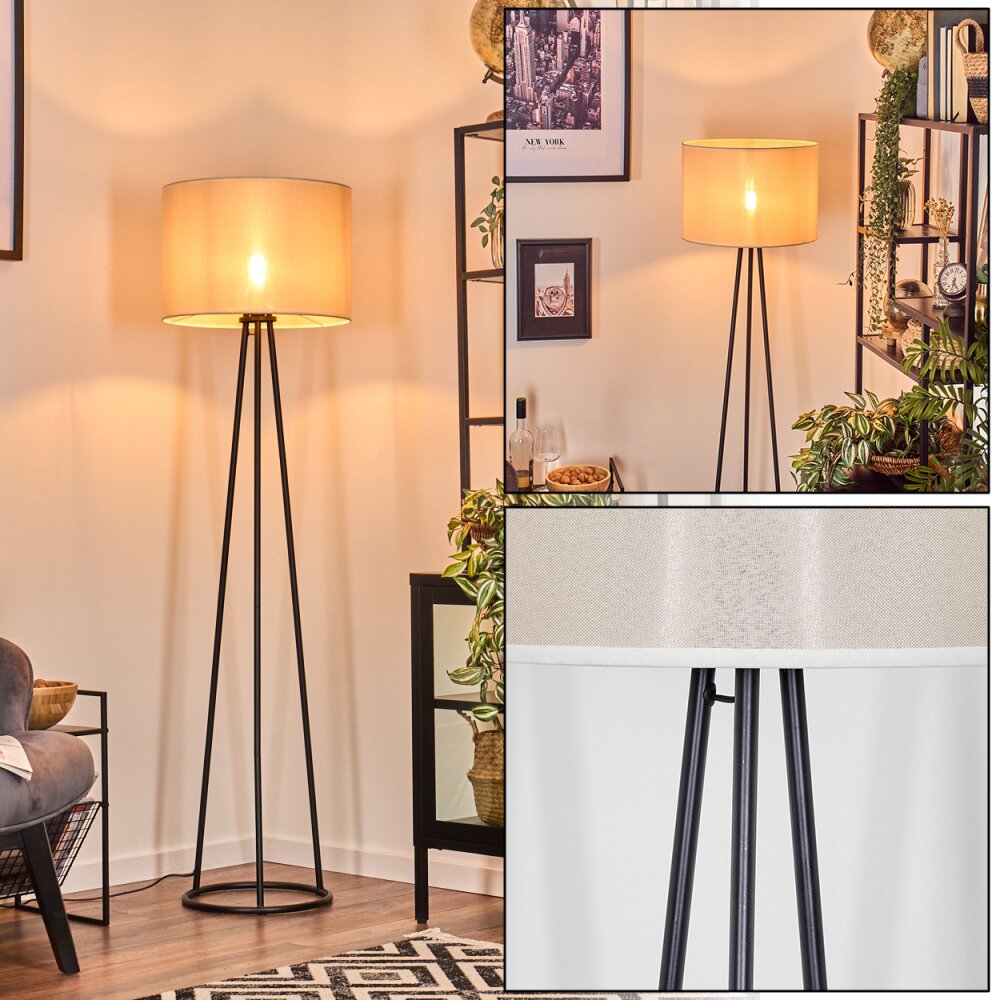Bassagoda Golvlampa, Läslampa Svart, 1-ljuskällor main product photo