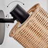 Cavaca Vägglampa, Väggspotlight Svart, 1-ljuskällor