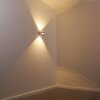 Indore Up & Down Lampa, Vägglampa, Vägglampa med lins LED Aluminium, 2-ljuskällor