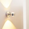 Indore Up & Down Lampa, Vägglampa, Vägglampa med lins LED Aluminium, 2-ljuskällor