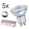 Osram GU10 LED 4.5 Watt varmvit dimbar 350 Lumen