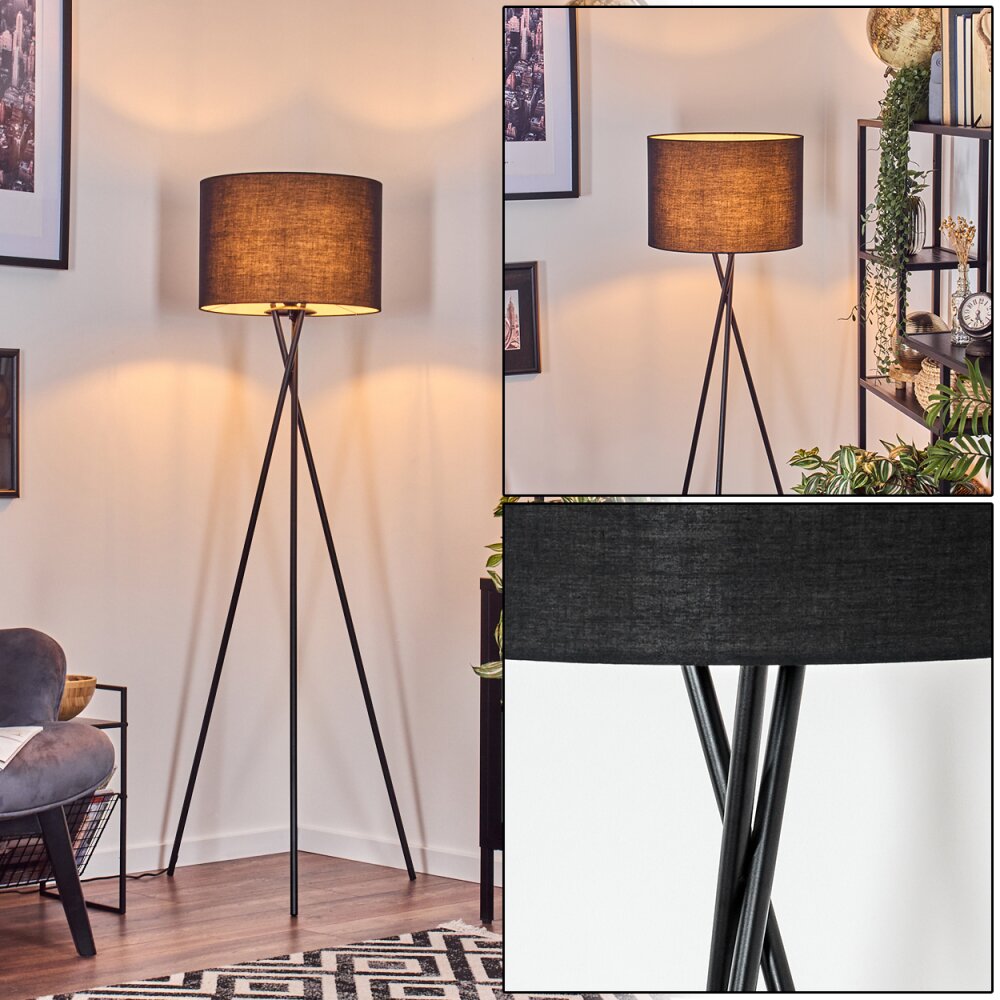 Bassagoda Golvlampa Svart, 1-ljuskällor main product photo