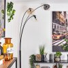 Gastor Golvlampa Amber, Klart, Rökfärger, 3-ljuskällor