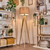 Bongal Golvlampa Naturfärger, 1-ljuskällor
