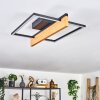 Pompu Taklampa LED Naturfärger, Svart, 1-ljuskällor