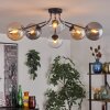 Gastor Taklampa 74 cm Amber, Klart, Rökfärger, 6-ljuskällor