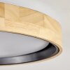 Melstad Taklampa LED Naturfärger, Vit, 1-ljuskällor, Fjärrkontroll