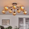 Gastor Taklampa 83 cm Amber, 10-ljuskällor