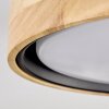 Melstad Taklampa LED Naturfärger, Svart, Vit, 1-ljuskällor