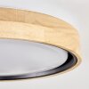 Melstad Taklampa LED Naturfärger, Svart, Vit, 1-ljuskällor