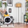 Ramila Golvlampa Naturfärger, Svart, 1-ljuskällor