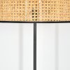 Ramila Golvlampa Naturfärger, Svart, 1-ljuskällor