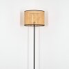 Ramila Golvlampa Naturfärger, Svart, 1-ljuskällor
