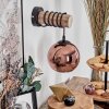 Koyoto Vägglampa Naturfärger, Svart, 1-ljuskällor
