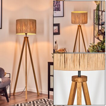 Granja Golvlampa Naturfärger, 1-ljuskällor