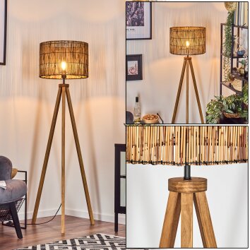 Cando Golvlampa Naturfärger, 1-ljuskällor