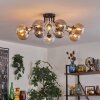 Gastor Taklampa 91 cm Amber, Klart, Rökfärger, 12-ljuskällor