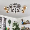 Gastor Taklampa 91 cm Amber, Klart, Rökfärger, 12-ljuskällor