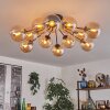 Gastor Taklampa 91 cm Amber, 12-ljuskällor
