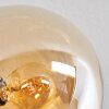 Gastor Taklampa 91 cm Amber, 12-ljuskällor