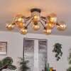 Gastor Taklampa 91 cm Amber, 12-ljuskällor
