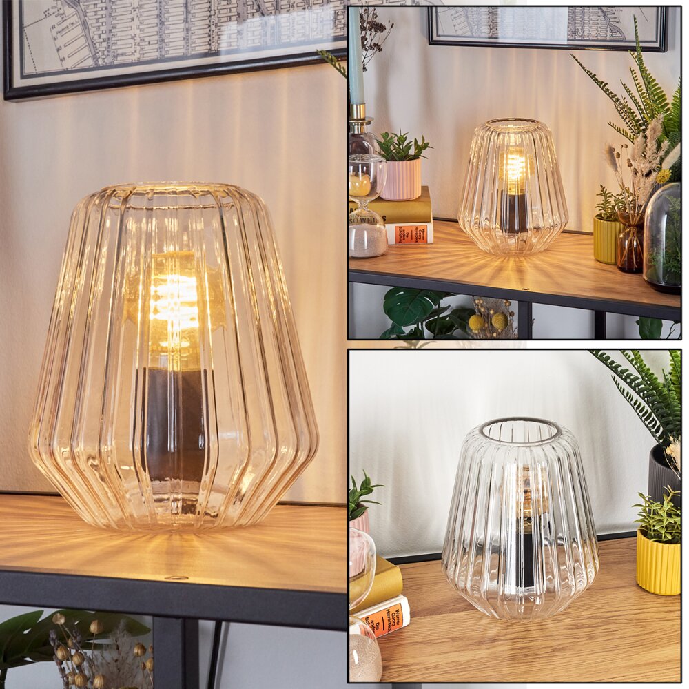 Telhais Bordslampa, Läslampa Svart, Genomskinlig, klar, 1-ljuskällor main product photo