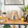 Telhais Bordslampa, Läslampa Amber, Svart, 1-ljuskällor
