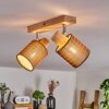 Kinnared Taklampa, Takstrålkastare Krom, Naturfärger, 2-ljuskällor
