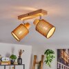 Kinnared Taklampa, Takstrålkastare Krom, Naturfärger, 2-ljuskällor