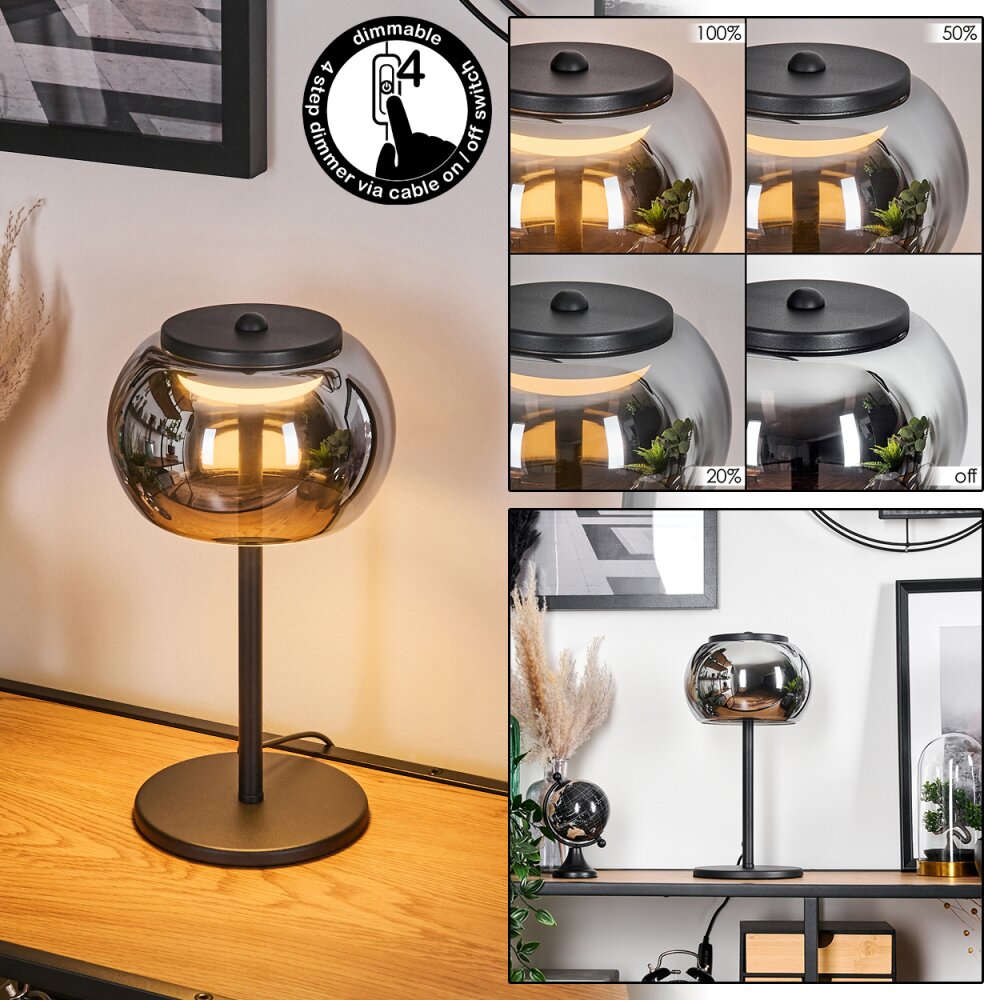 Izenave Bordslampa, Läslampa LED Svart, 1-ljuskällor main product photo