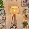 Sabadim Golvlampa Naturfärger, Svart, 1-ljuskällor