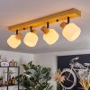 Miguas Taklampa Naturfärger, Svart, 4-ljuskällor