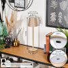 Salgadinho Bordslampa LED Beige, 1-ljuskällor