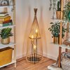 Staby Golvlampa Guld, Svart, 3-ljuskällor