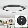 Endrup Taklampa LED Svart, 1-ljuskällor