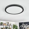 Endrup Taklampa LED Svart, 1-ljuskällor